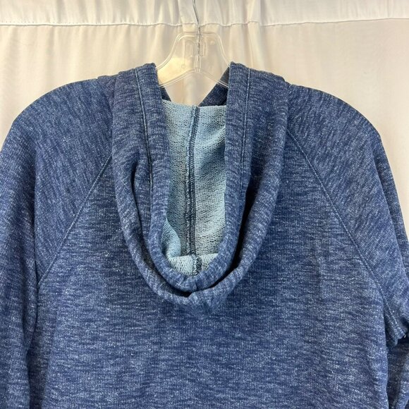Universal Thread Womens Sweatshirt Dress Hooded Blue/White Size Small New - Picture 5 of 9